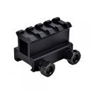 JS-TACTICAL 4-SLOT WEAVER RAIL 1 ZOLL RISER