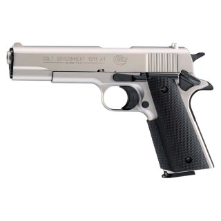 Colt Government 1911 A1 nickel plated 9 mm P.A.K