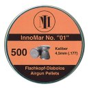 H&N IM No.1 Flachkopf Diabolos 4,5 mm 500 St.