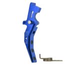 MAXX CNC Aluminum Advanced Trigger (Style C) (Blue)