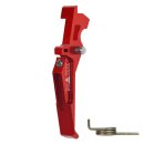 MAXX CNC Aluminum Advanced Trigger (Style E) (Red)