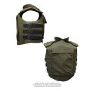 Hungarian protective vest decoration, used olive (XXL)