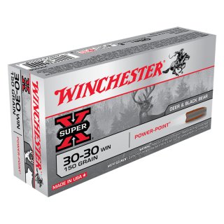 .30-30 Win. Power-Point 150grs Winchester Super-X 20 St.
