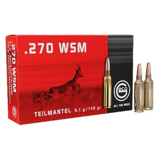 .270 WSM SP 140grs Geco 20 pcs.