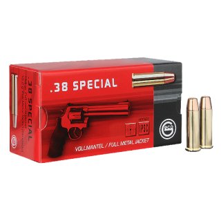 .38 Special FMJ Flat 158grs Geco 50 St.