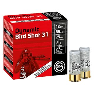12/65 Dynamic Bird Shot 31g 2,9mm Geco 25 St.