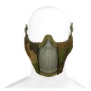 Invader Gear Mk.II Steel Half Face Mask Woodland