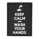 Keep Calm and Wash Your Hands 3D Patch