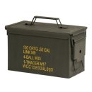 US Munitionskiste Metall Mittel CAL.50/5.56 gebraucht