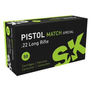 .22 lfB 40grs SK Pistol Match Special 50 pcs.