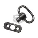 M-LOK Push Button Sling Mount Black