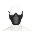 Invader Gear Mk.II Steel Half Face Mask Black