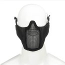 Invader Gear Mk.II Steel Half Face Mask Black