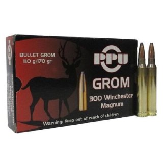 .300 Win Mag GROM 170grs PPU 20 St.