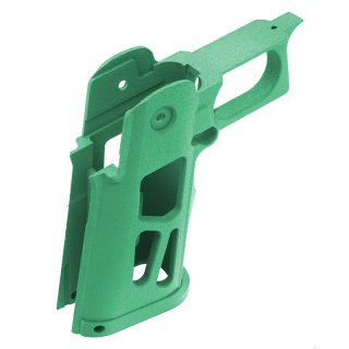 Tapp Skeleton Hi-Capa Grip mit grüne Cerakote Beschichtung