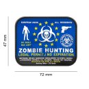 Zombie Hunting Rubber Patch