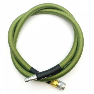 EPeS HPA S&F hose Mk.II with braided cover oliv 100 cm