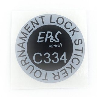 EPeS Tournament Lock Sticker for Max Flow - 5pcs