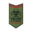 Zombie Attack Rubber Patch Forest