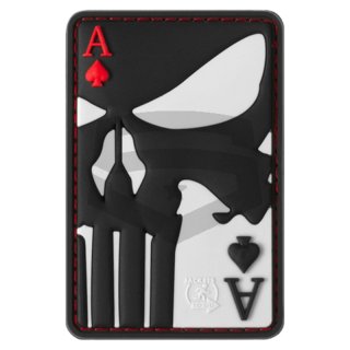 Punisher Ace of Spades Rubber Patch