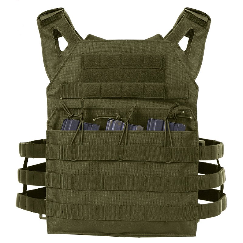 Lightweight Tactical MOLLE Tactical Vests Armor Plate Carrier JPC Vest Pouches 