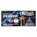 10 Walther pepper cartridges 9 mm R.K.