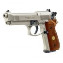 Beretta M 92 FS - Nickel-Holz