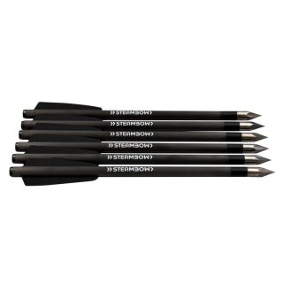 Steambow Bodkinpfeile, Carbon, leicht, 6er Pack