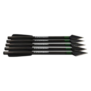 Steambow Kriegspfeile, Carbon, leicht, 5er Pack