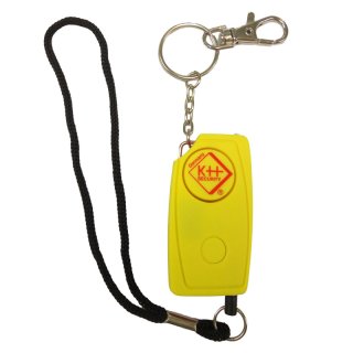 Personal protection alarm 24/7 (yellow)