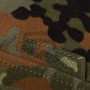 Clawgear Medium Horizontal Utility Pouch Zipped Core Flecktarn