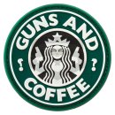 Guns and Coffee Rubber Patch