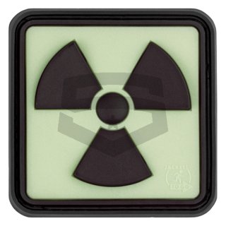 Radioactive Rubber Patch Glow Back