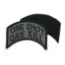 Patch one shot one kill with hook and loop