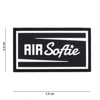 Patch 3D PVC Air Softie black